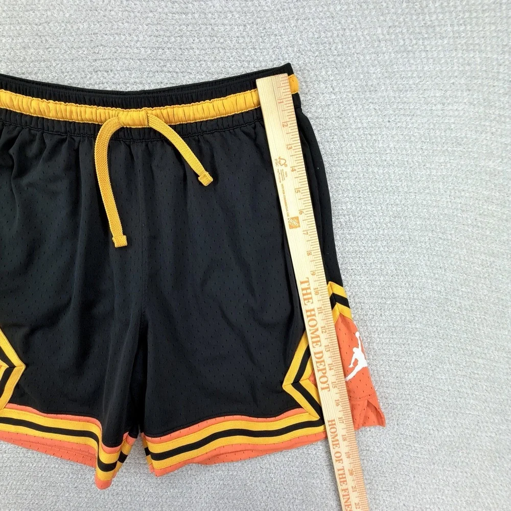 Nike Jordan Dri-Fit Sport Diamond Basketball Shorts Mens XL Black Gym Mesh - Picture 11 of 12